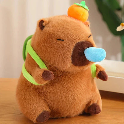 Silly Capybara Toast Turtle Snotty Plushie Family