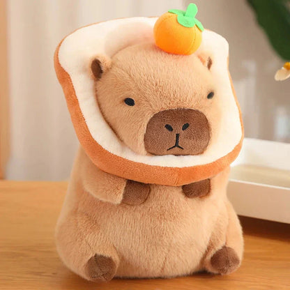 Silly Capybara Toast Turtle Snotty Plushie Family