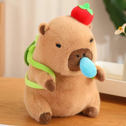 Silly Capybara Toast Turtle Snotty Plushie Family