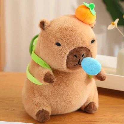 Silly Capybara Toast Turtle Snotty Plushie Family