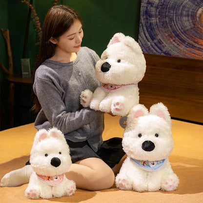 Skye & Bluey West Highland Terrier Dog Plush