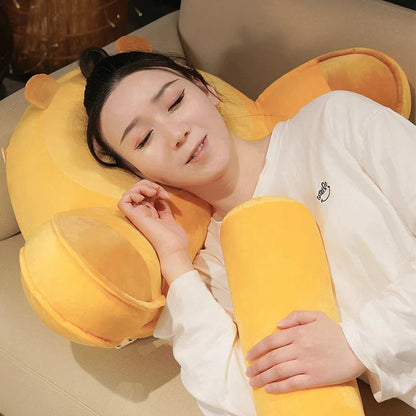 Sleepy Capybara Resting Cushion Pillow