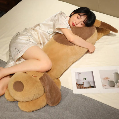 Snoozie the Sleepy Puppy Hug Pillow