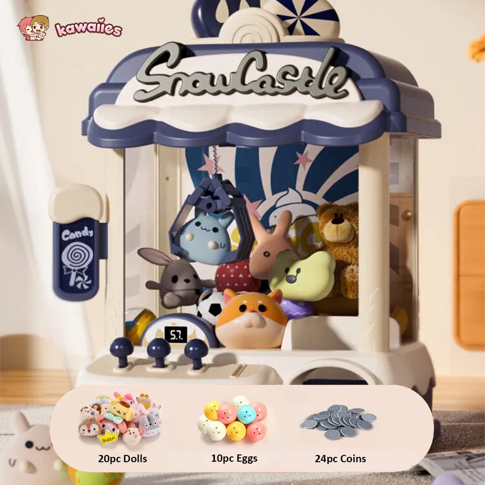 Snow Castle Ice Cream Mini Claw Machine