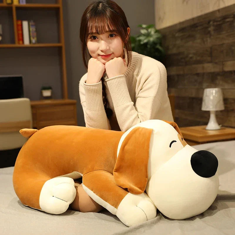 Snuffy and Waffles the Kawaii Hound Dog Plushies