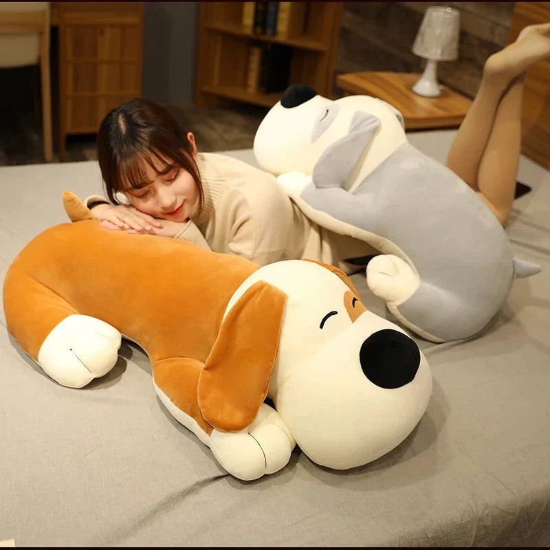 Snuffy and Waffles the Kawaii Hound Dog Plushies