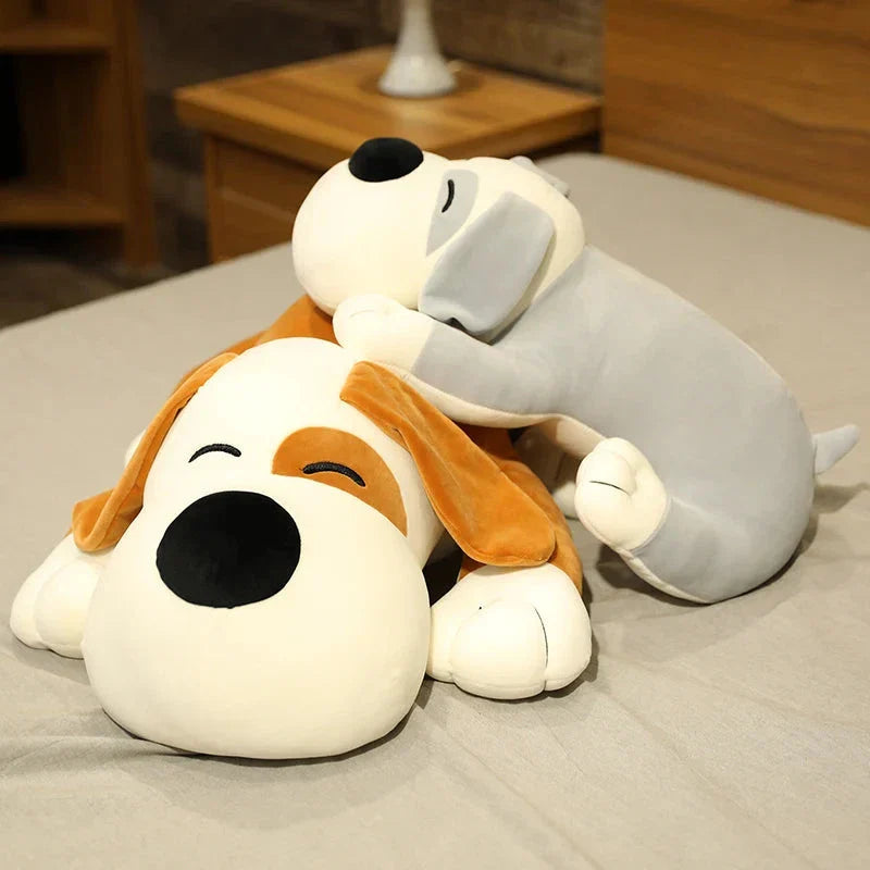 Snuffy and Waffles the Kawaii Hound Dog Plushies