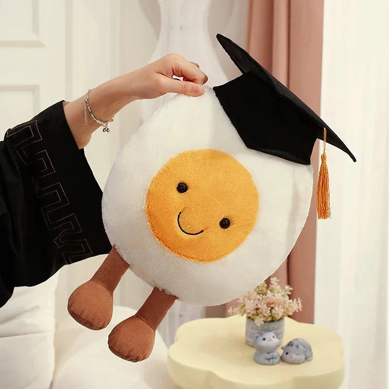 Soft Graduate Egg Plush