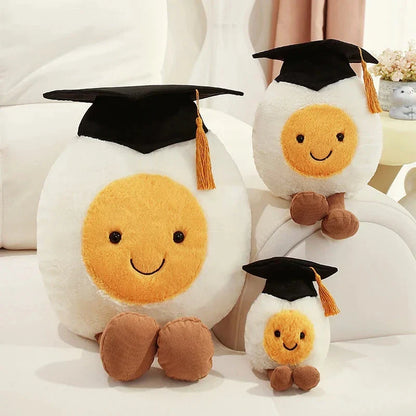 Soft Graduate Egg Plush