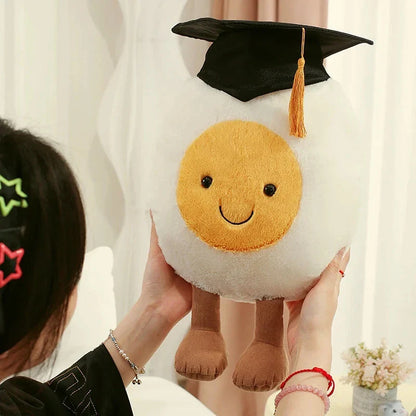 Soft Graduate Egg Plush