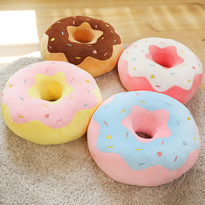 Soft Pastel Donut Cushion Plushies Collection