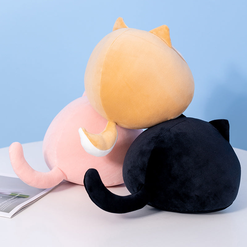 Soft Pebble Cats & Dog Animal Plushies Collection