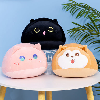 Soft Pebble Cats & Dog Animal Plushies Collection