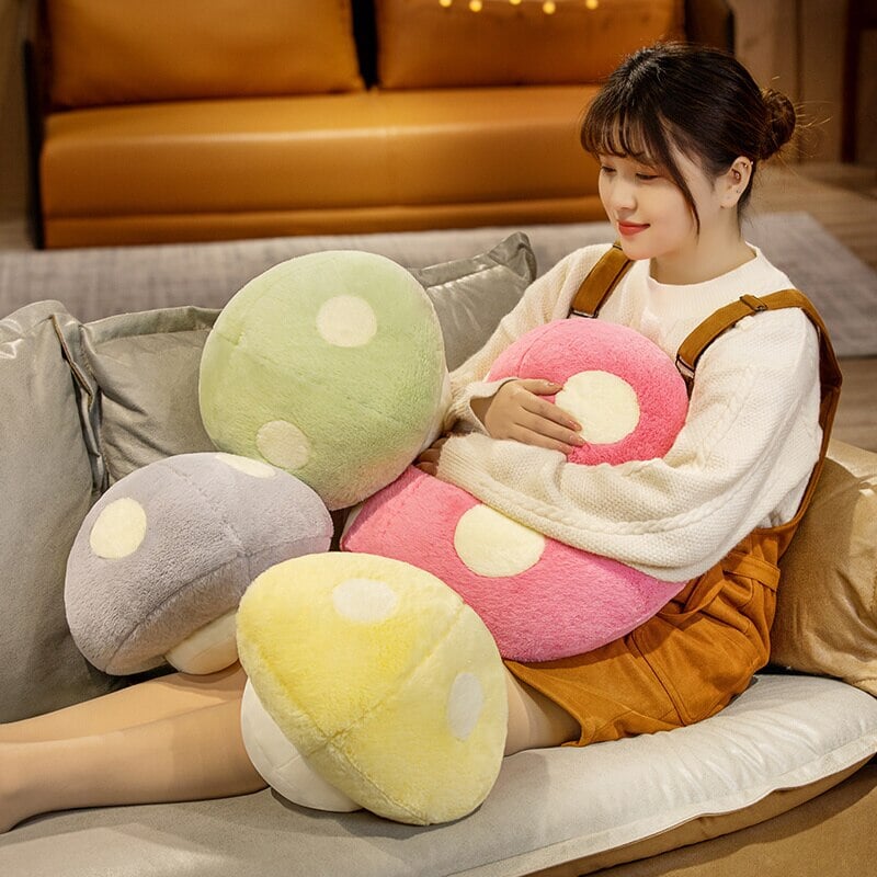 Spotted Cute Mushroom Plushies