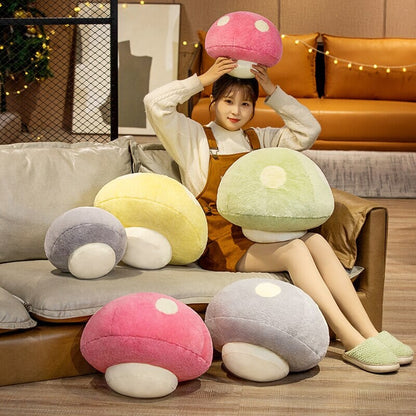Spotted Cute Mushroom Plushies