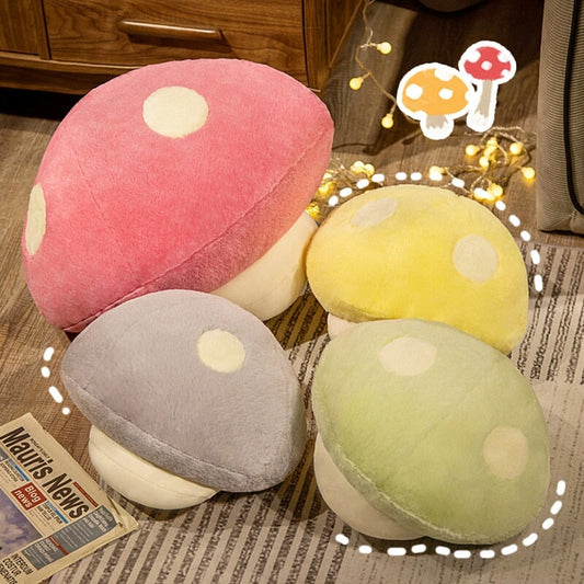 Spotted Cute Mushroom Plushies