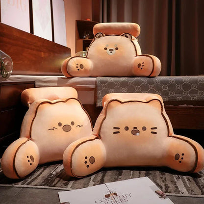 Squishy Bread Cat Dog Bear Resting Cushion Pillow Seat