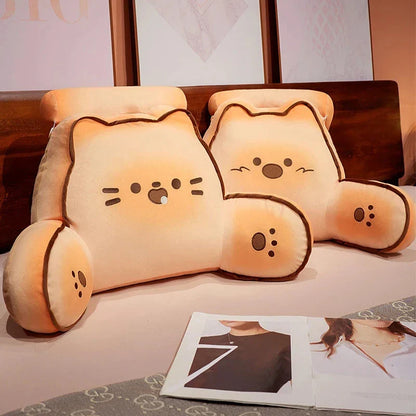 Squishy Bread Cat Dog Bear Resting Cushion Pillow Seat
