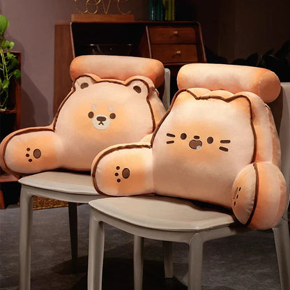 Squishy Bread Cat Dog Bear Resting Cushion Pillow Seat