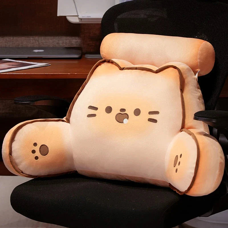 Squishy Bread Cat Dog Bear Resting Cushion Pillow Seat