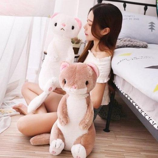 Standing Fury Ferret Plush