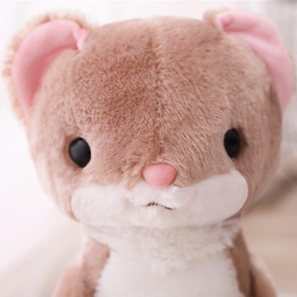 Standing Fury Ferret Plush