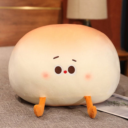 Steamed Round Stuffed Bao Bun Plushie