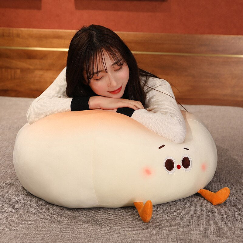 Steamed Round Stuffed Bao Bun Plushie