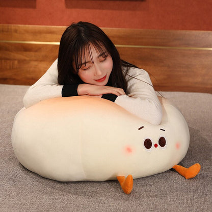 Steamed Round Stuffed Bao Bun Plushie