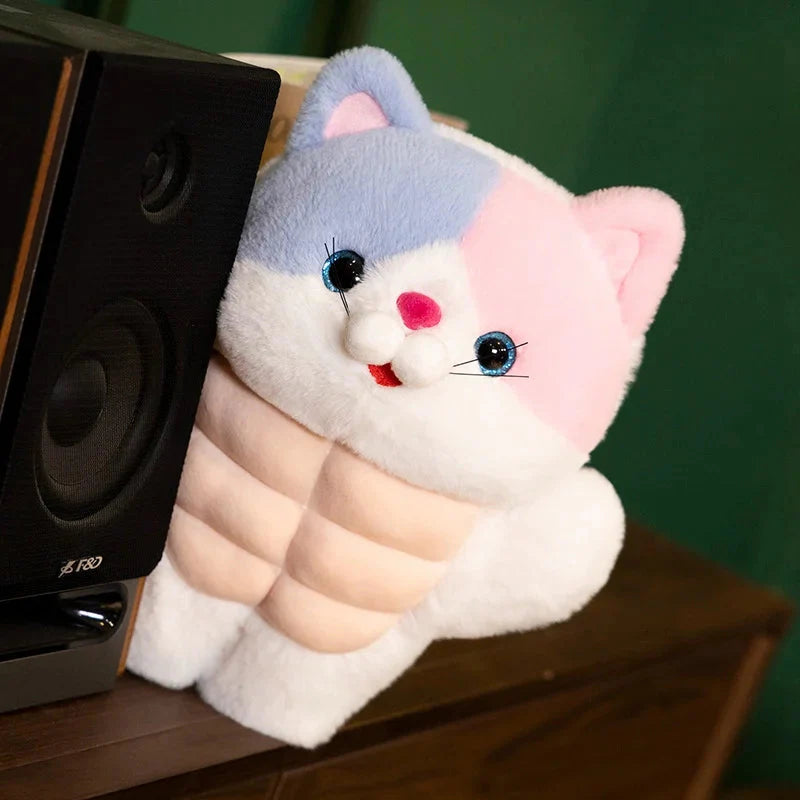 Strong Muscle Cat Plushie