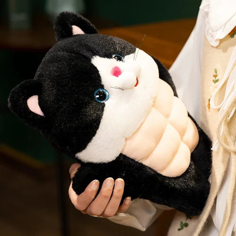 Strong Muscle Cat Plushie