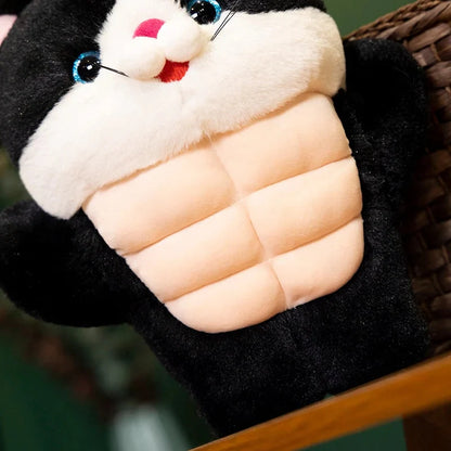 Strong Muscle Cat Plushie