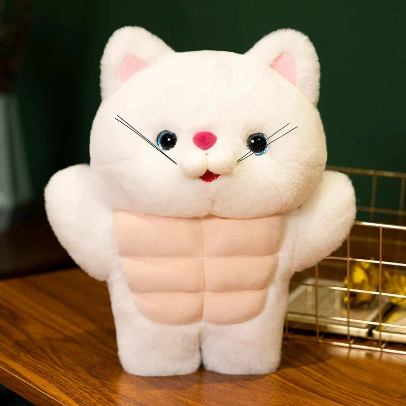 Strong Muscle Cat Plushie