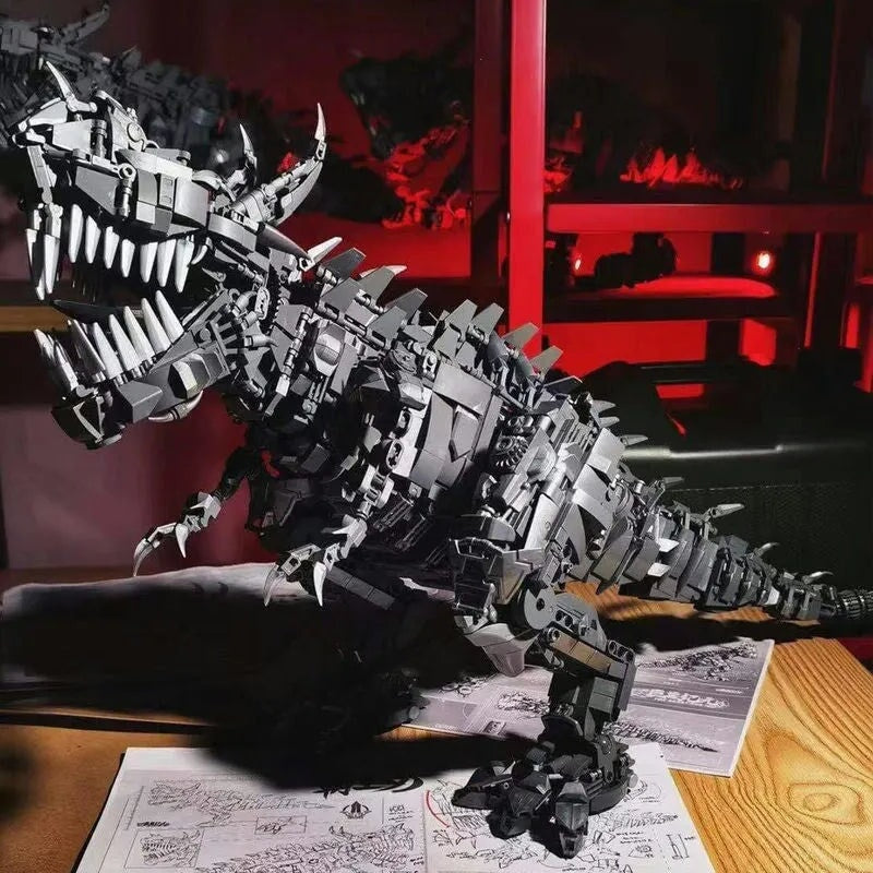 Super Mech Colossal Carnotaurus Dinosaur Building Set