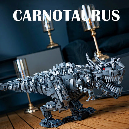 Super Mech Colossal Carnotaurus Dinosaur Building Set