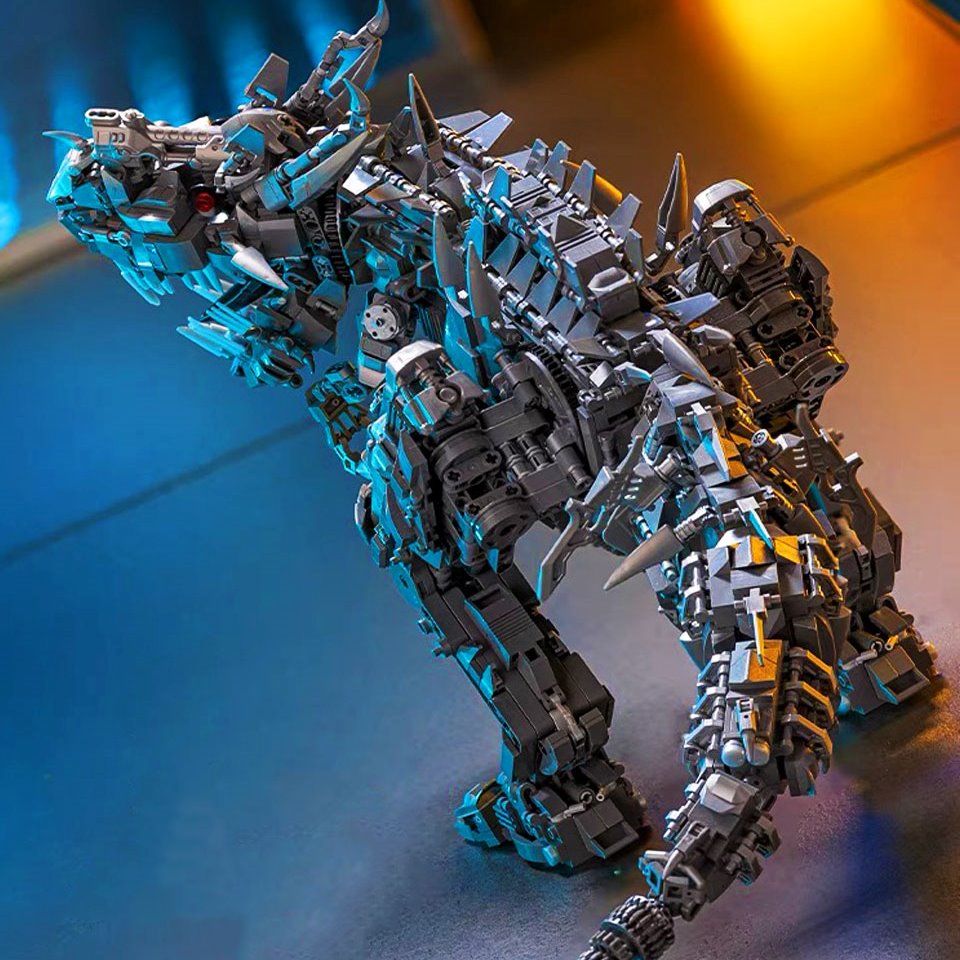 Super Mech Colossal Carnotaurus Dinosaur Building Set