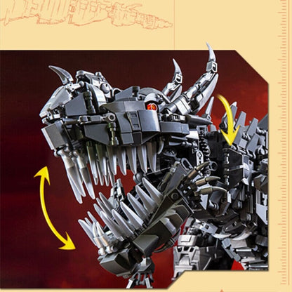 Super Mech Colossal Carnotaurus Dinosaur Building Set