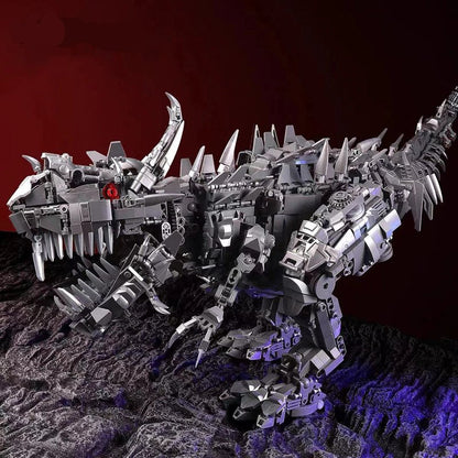 Super Mech Colossal Carnotaurus Dinosaur Building Set