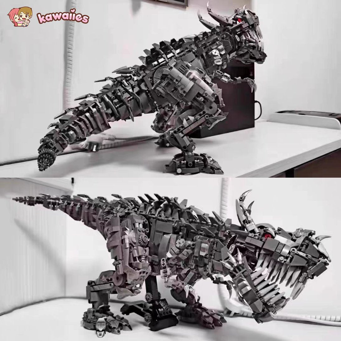 Super Mech Colossal Carnotaurus Dinosaur Building Set