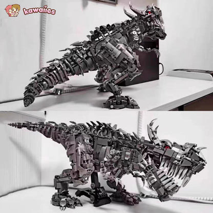 Super Mech Colossal Carnotaurus Dinosaur Building Set