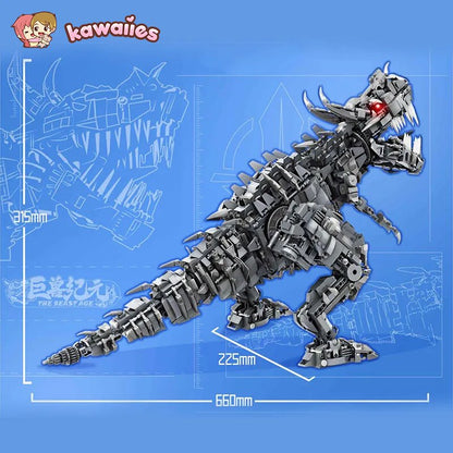 Super Mech Colossal Carnotaurus Dinosaur Building Set