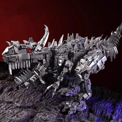 Super Mech Colossal Carnotaurus Dinosaur Building Set