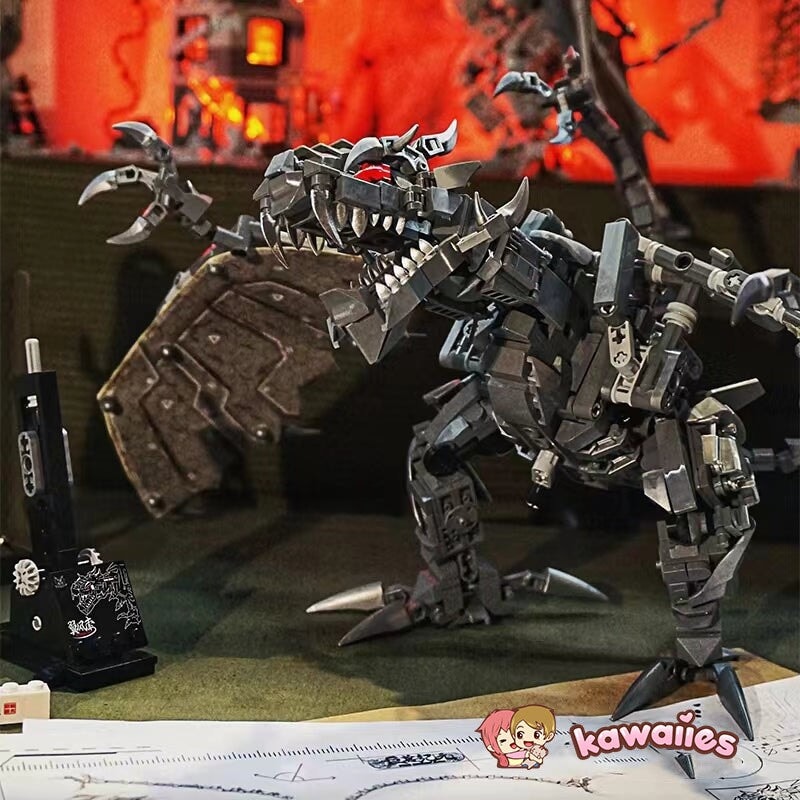 Super Mech Colossal Pterosaur Dinosaur Building Set