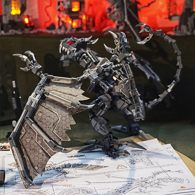 Super Mech Colossal Pterosaur Dinosaur Building Set