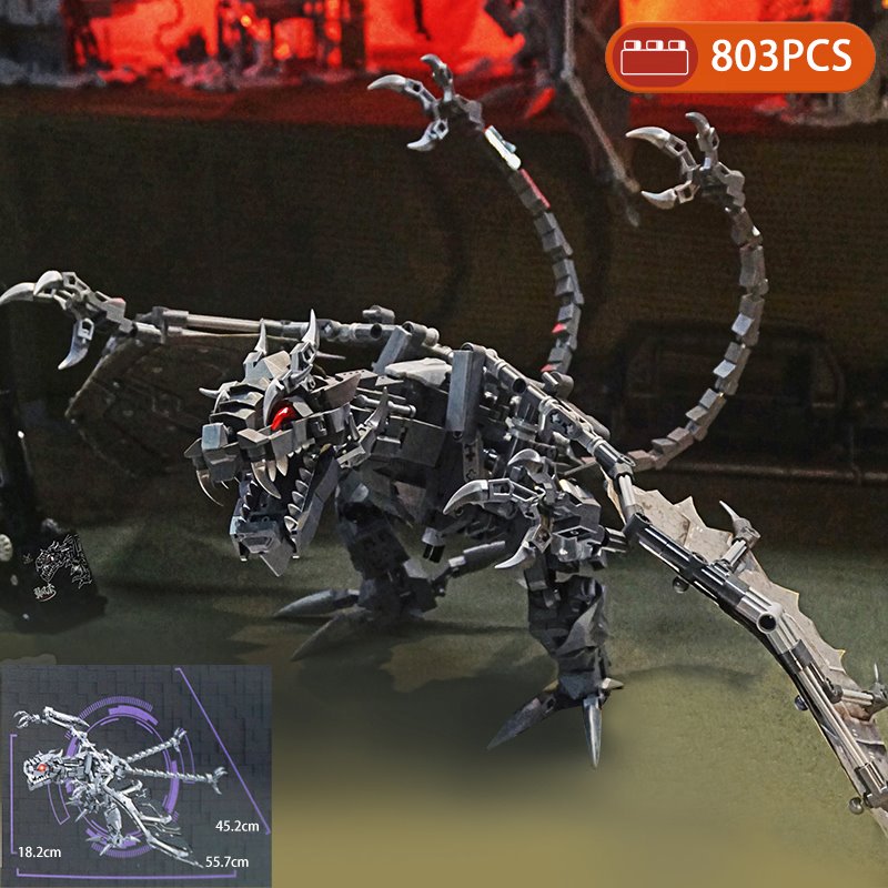 Super Mech Colossal Pterosaur Dinosaur Building Set