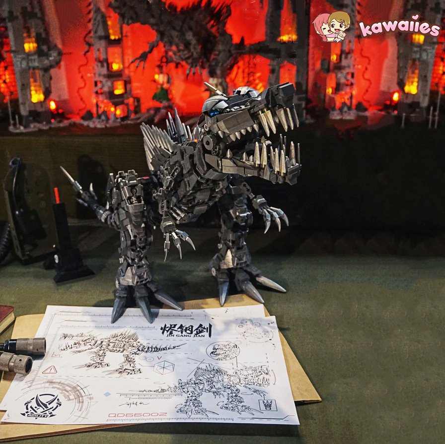 Super Mech Colossal Spinosaurus Dinosaur Building Set