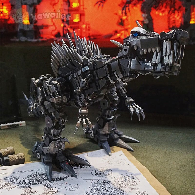 Super Mech Colossal Spinosaurus Dinosaur Building Set