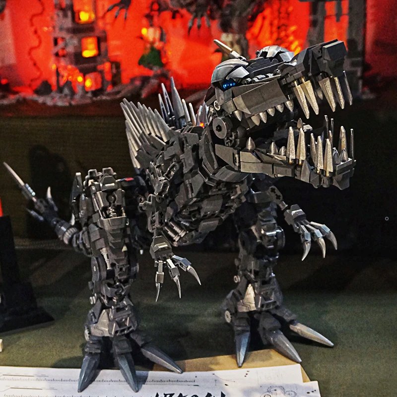 Super Mech Colossal Spinosaurus Dinosaur Building Set