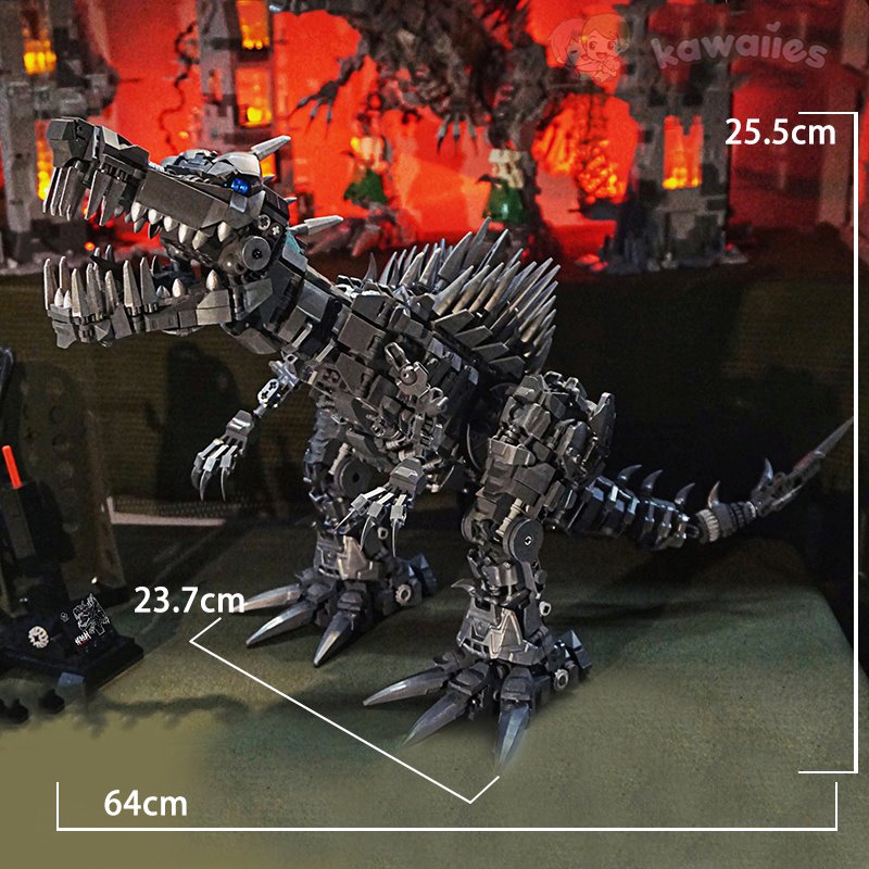 Super Mech Colossal Spinosaurus Dinosaur Building Set