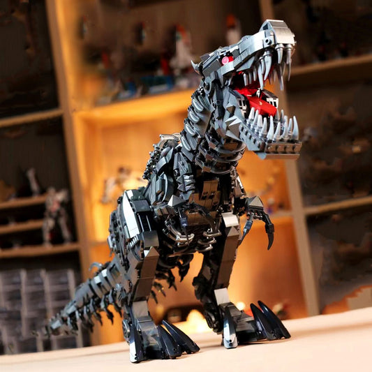 Super Mech Colossal T-Rex Dinosaur Building Set